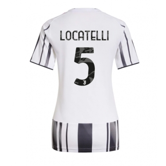Billige Fotballdrakt Juventus Manuel Locatelli #5 Replika Hjemmedrakt Dame 2025-26 Kortermet